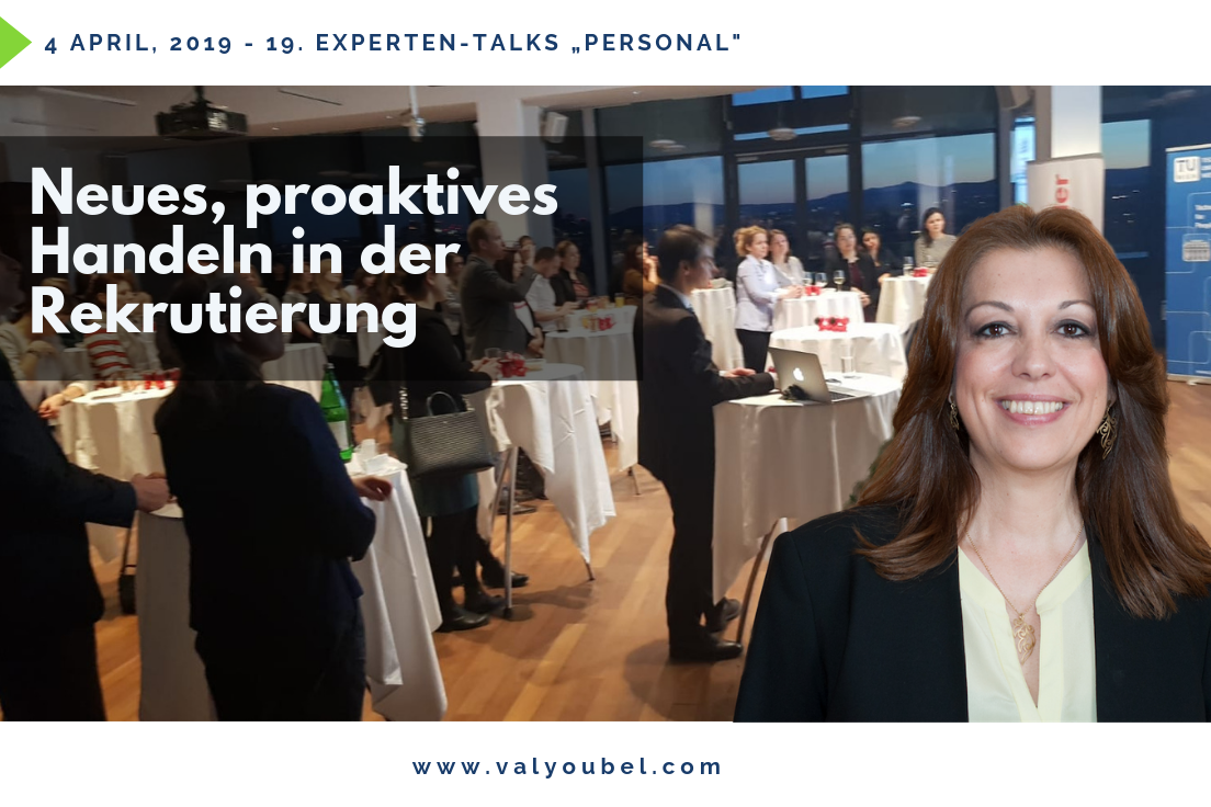 04. April - ValYouBel ist Gastgeber des 19. Experten-Talks „Personal"